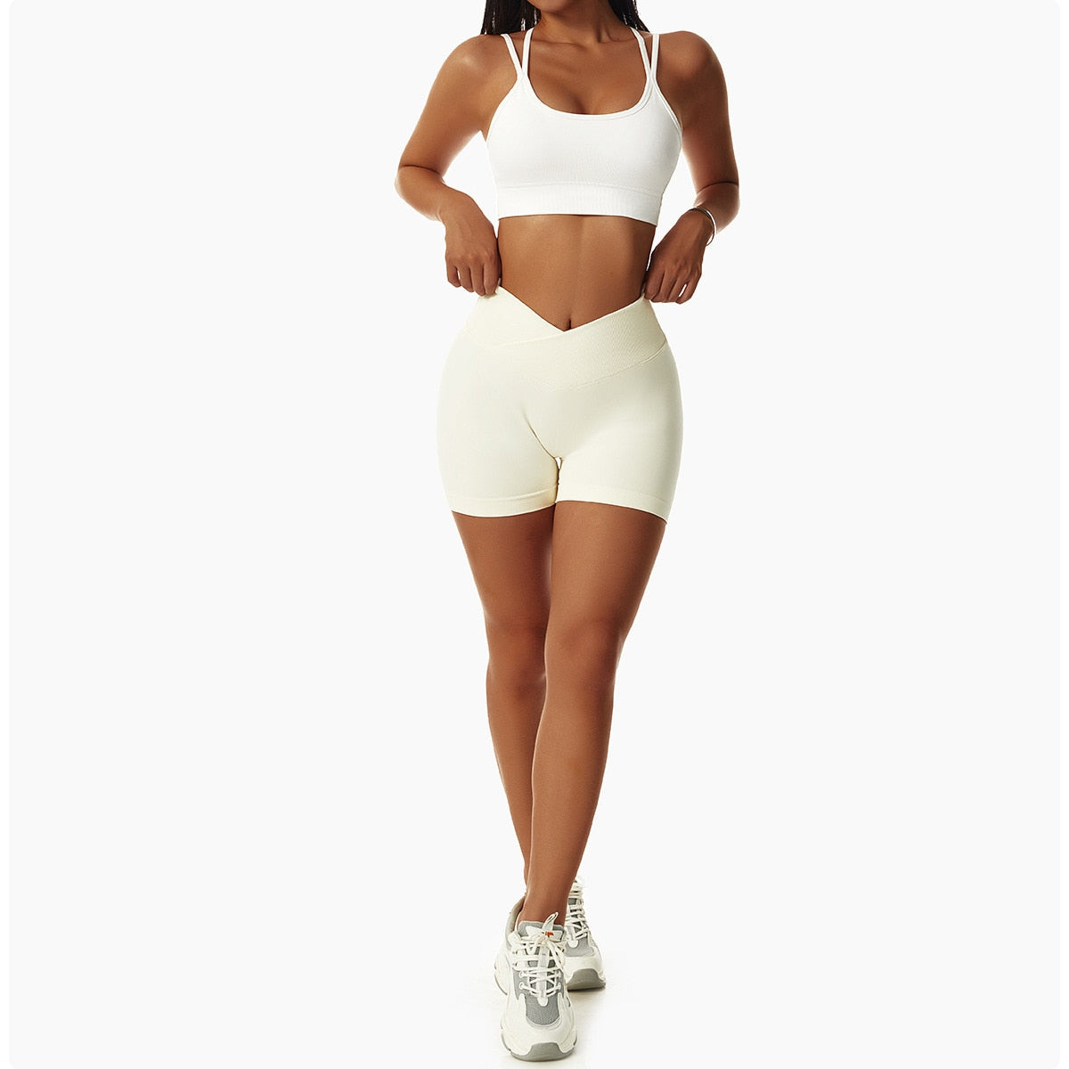 Sunlit Contour Biker Shorts