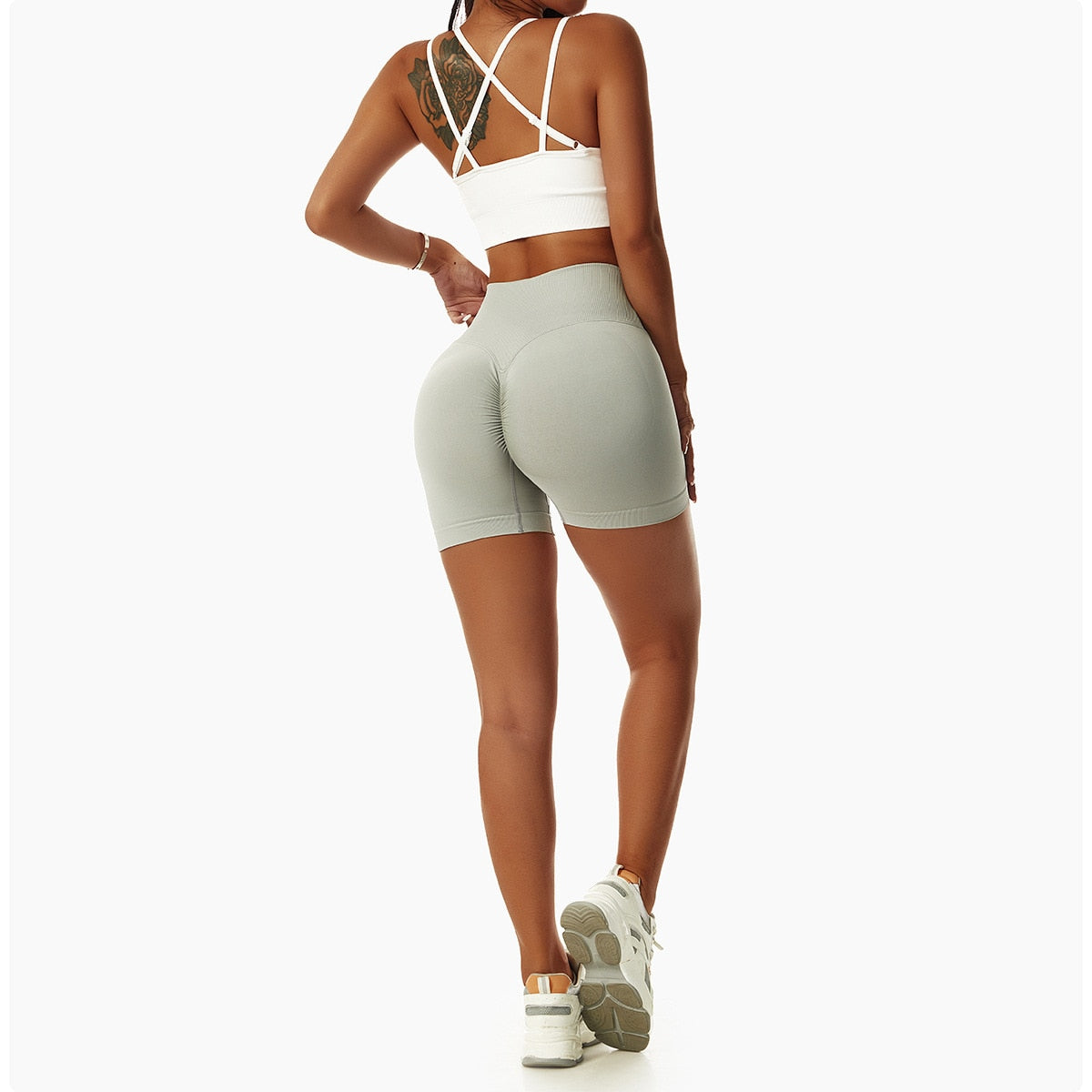 Sunlit Contour Biker Shorts